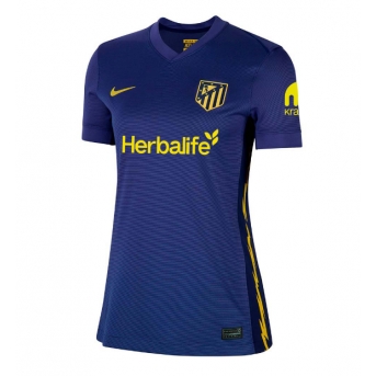 Billige Fotballdrakt Atletico Madrid Replika Bortedrakt Dame 2025-26 Kortermet